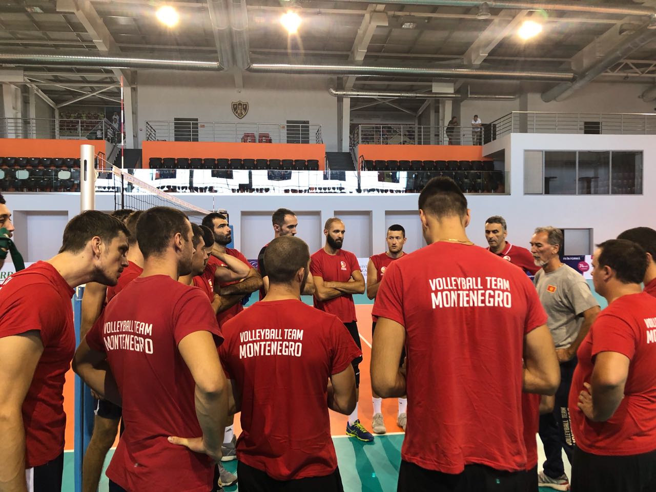 muska seniorska odbojkaska reprezentacija crna gora trening moldavija