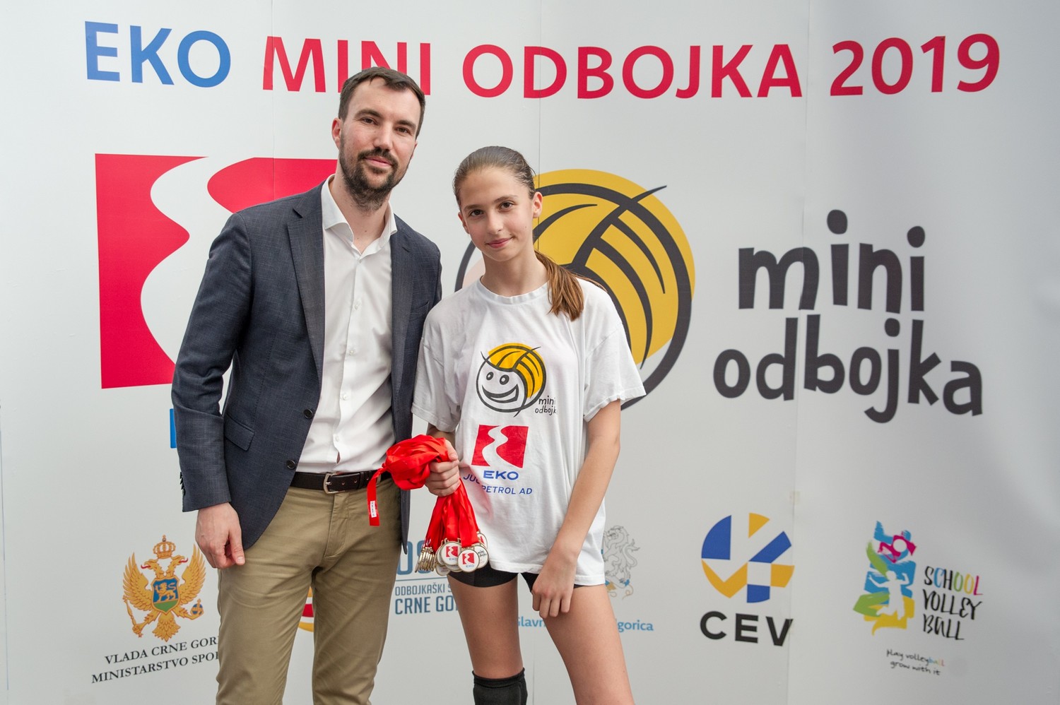 eko mini odbojka trg nezavisnosti podgorica volleyball 13 milos lalevic ministarstvo sporta