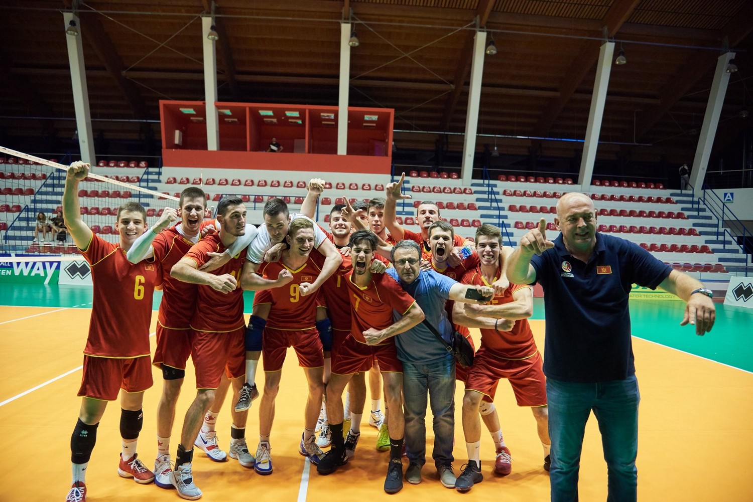 muska juniorska odbojkaska reprezentacija crne gore juniori odbojkasi balkansko prvenstvo tirana prvaci 06