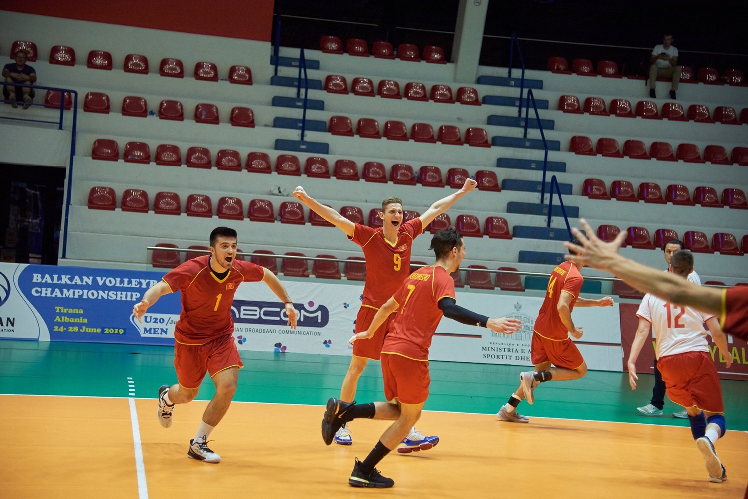 muska juniorska odbojkaska reprezentacija crne gore juniori odbojkasi balkansko prvenstvo tirana prvaci 17