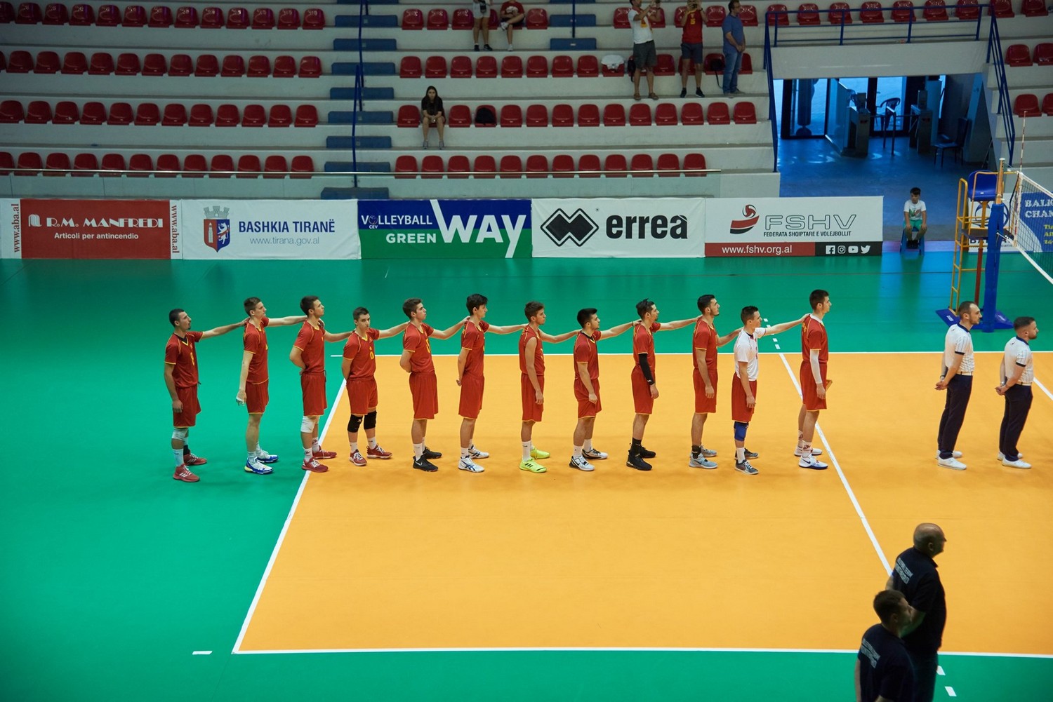muska juniorska odbojkaska reprezentacija crne gore juniori odbojkasi balkansko prvenstvo tirana prvaci 28