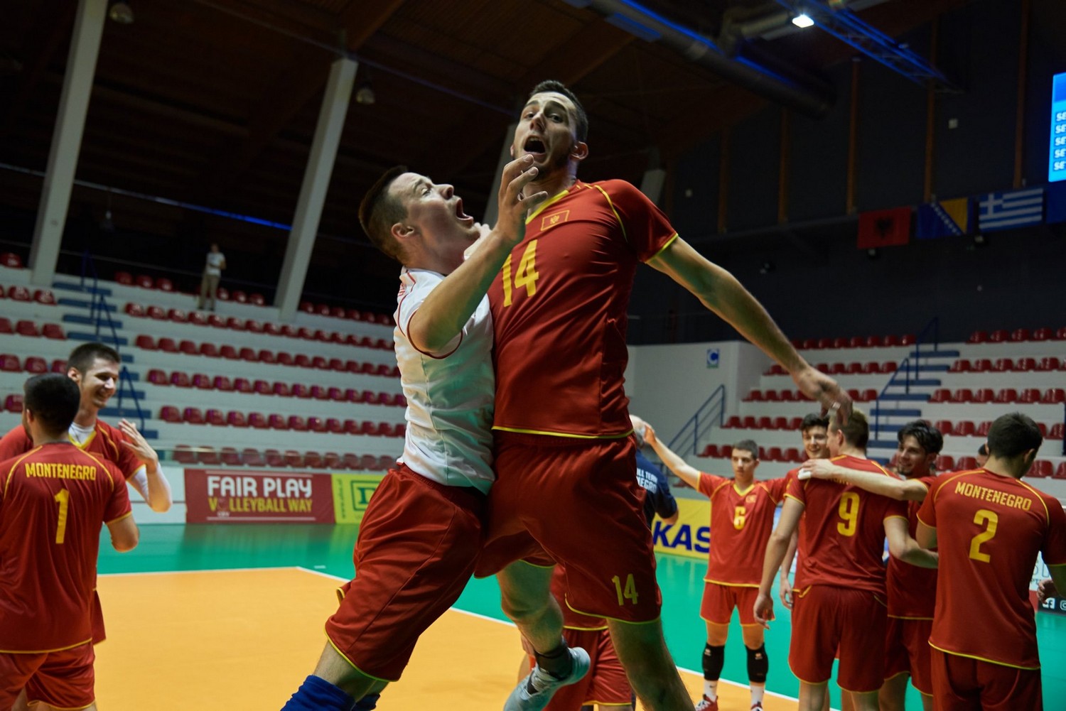 muska juniorska odbojkaska reprezentacija crne gore juniori odbojkasi balkansko prvenstvo tirana prvaci 31