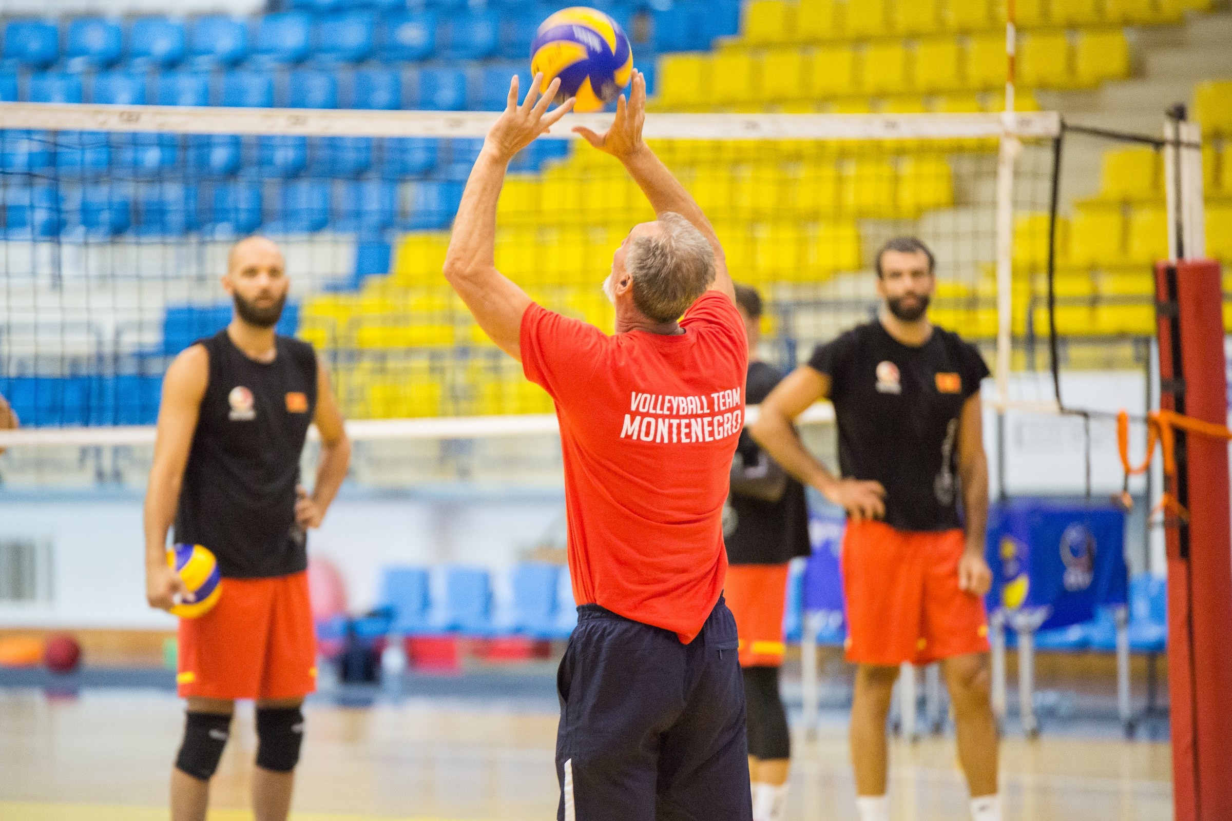 muska odbojkaska reprezentacija crna gora seniori trening 108