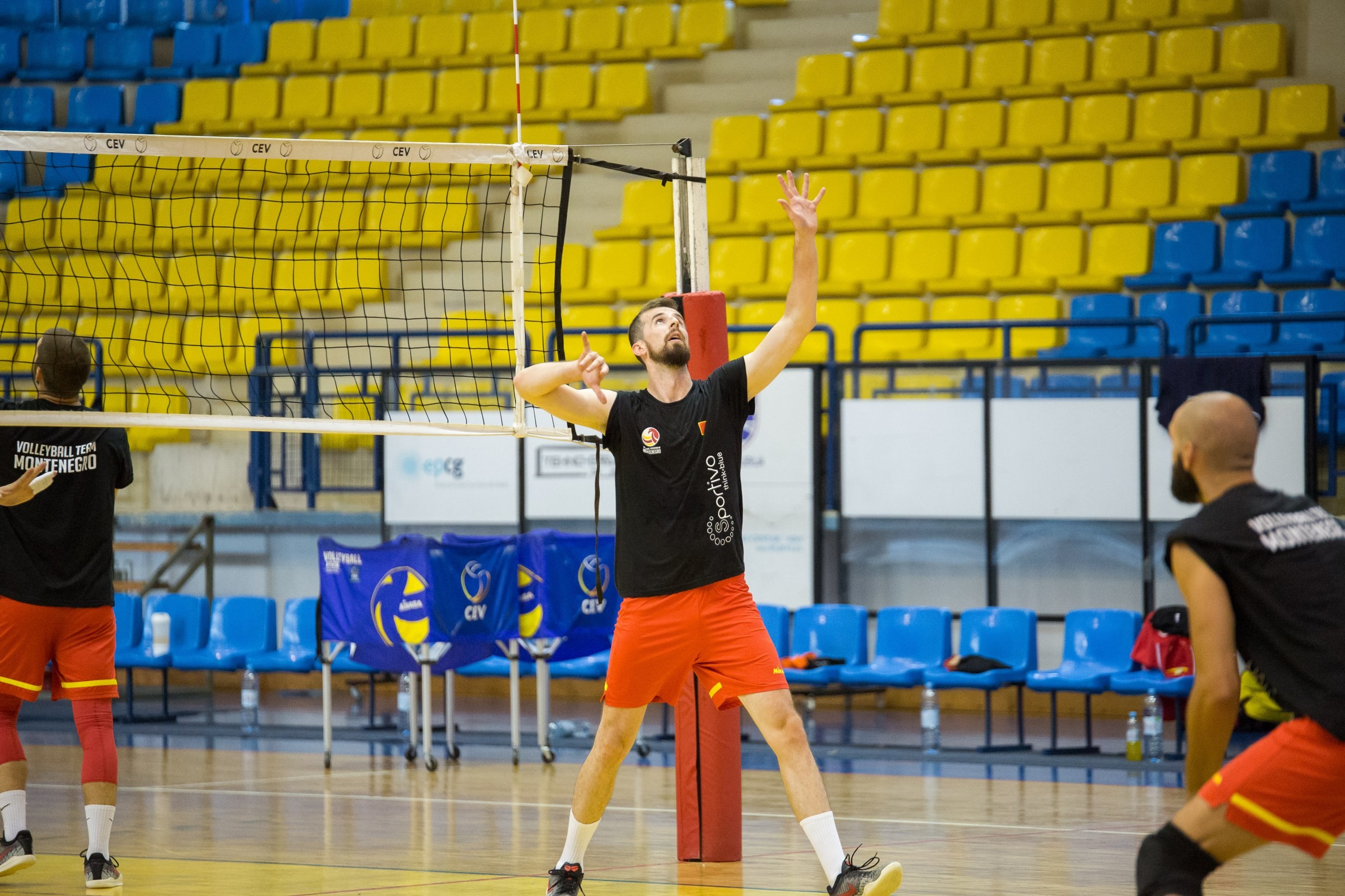 muska odbojkaska reprezentacija crna gora seniori trening 129 ivan jecmenica
