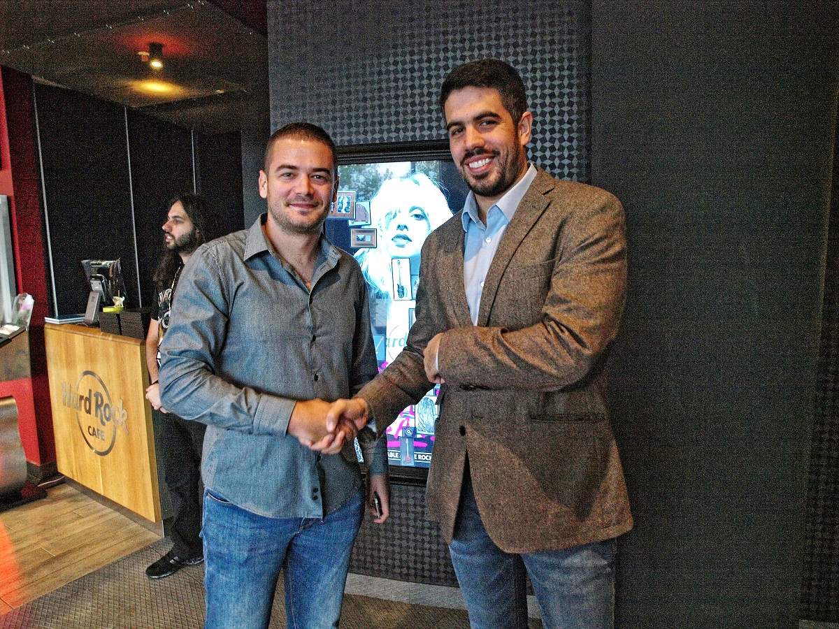 Generalni sekretar OSCG Ivan Bošković i predsjednik OK Budućnost Capital Plaza Mirko Janković